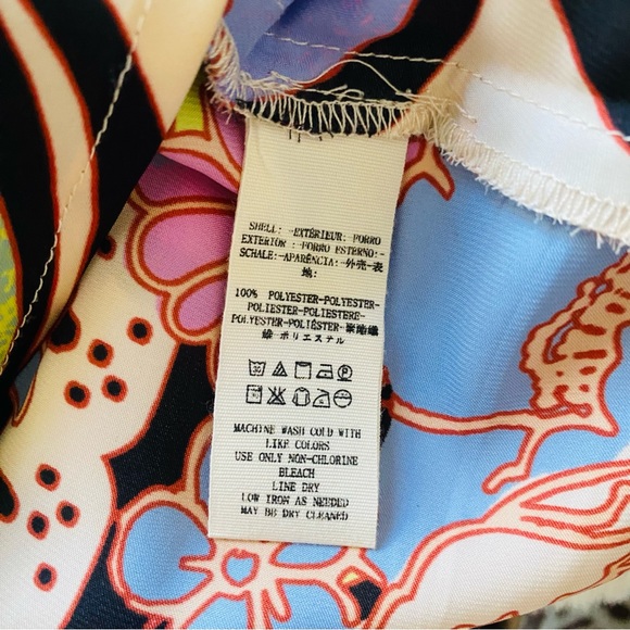 Free People “Phoebe” Purple Print Mini Skirt in Sugar and Spice - Picture 7 of 7